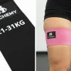 Gumy materiałowe hip band, zestaw 3 szt. — FITCHEMY